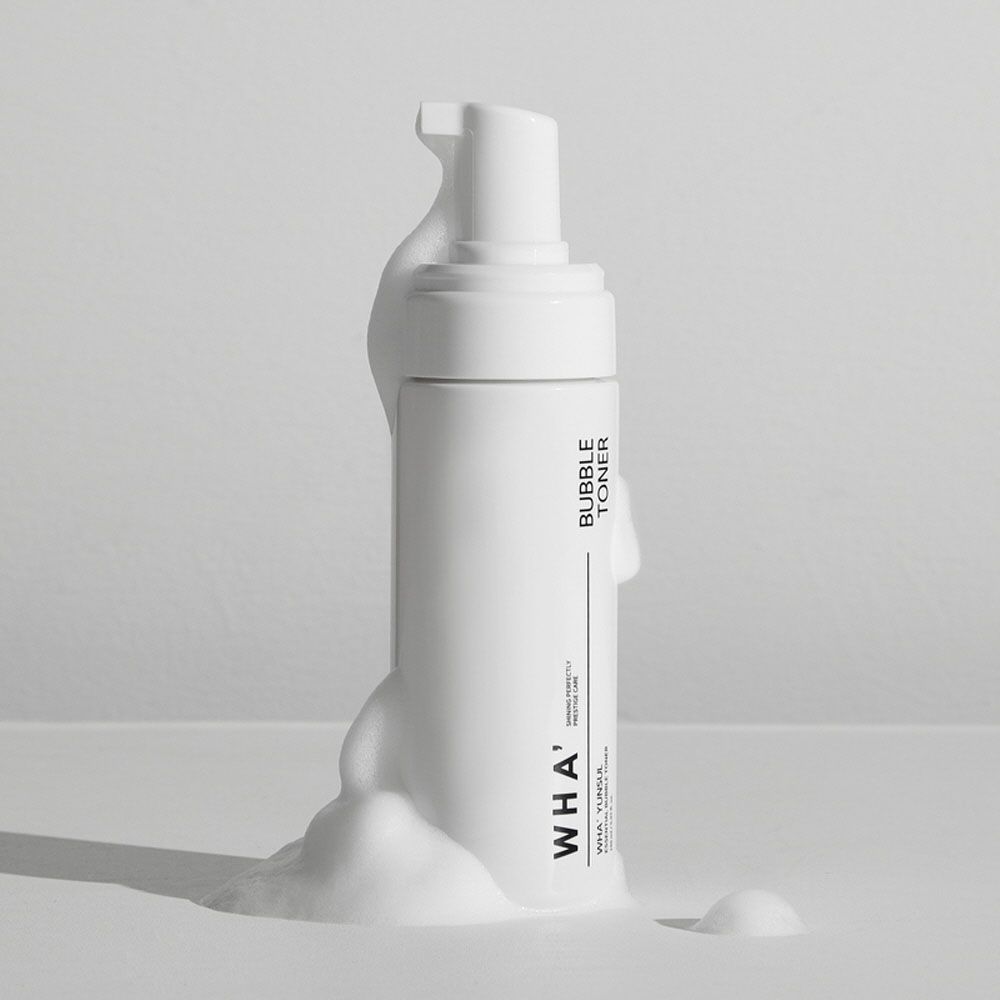 WHA' YUNSUL Essential Bubble Pack Toner 150ml Low pH Soothing Hydrating Pore Sebum Dead Skin Cell Care _ Made in Korea